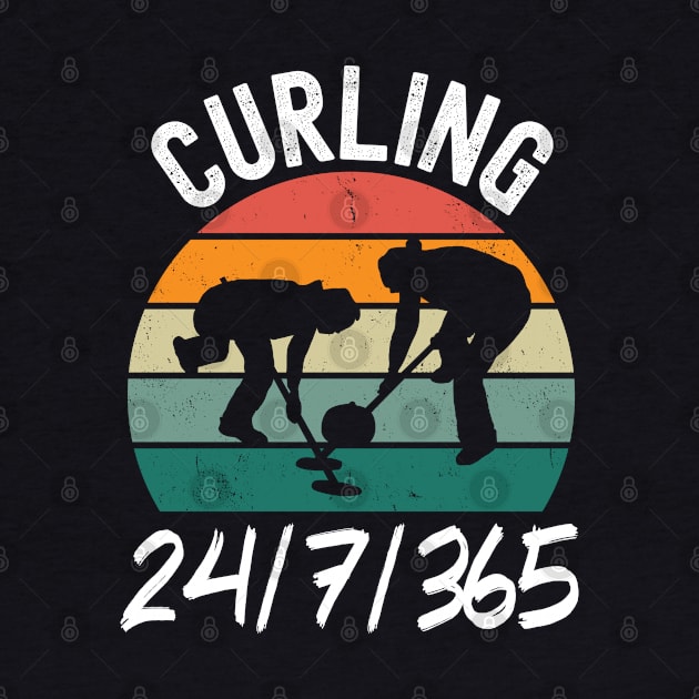 Curling 24/7 by footballomatic